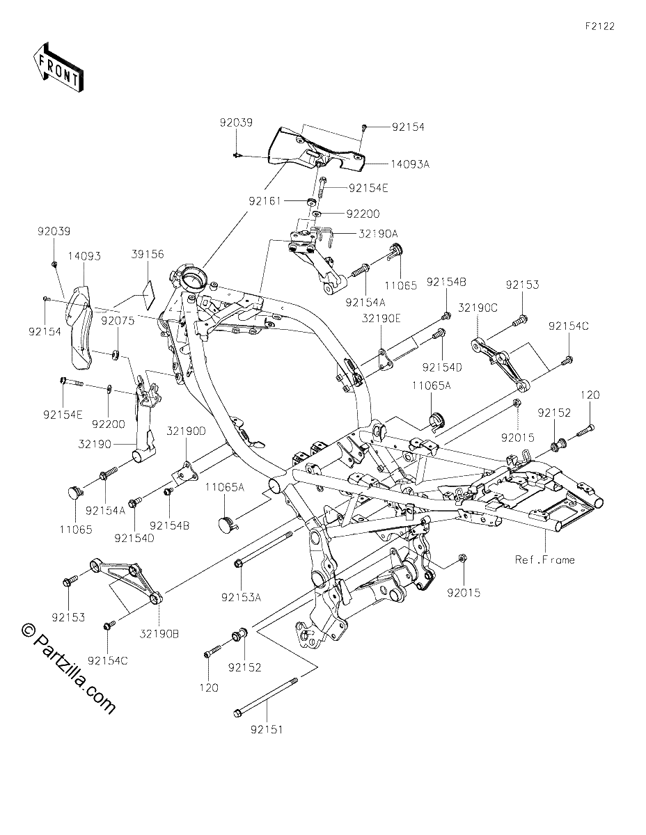 Diagrama de ENGINE MOUNT