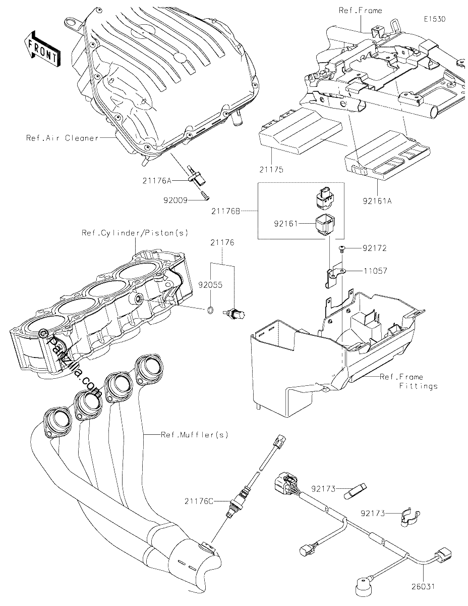 Diagrama de FUEL INJECTION
