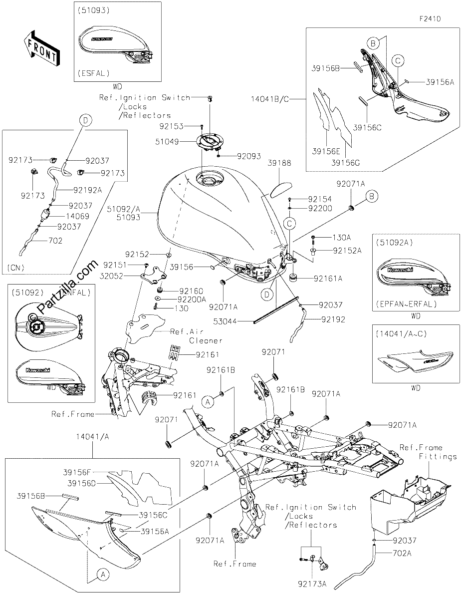 Diagrama de FUEL TANK