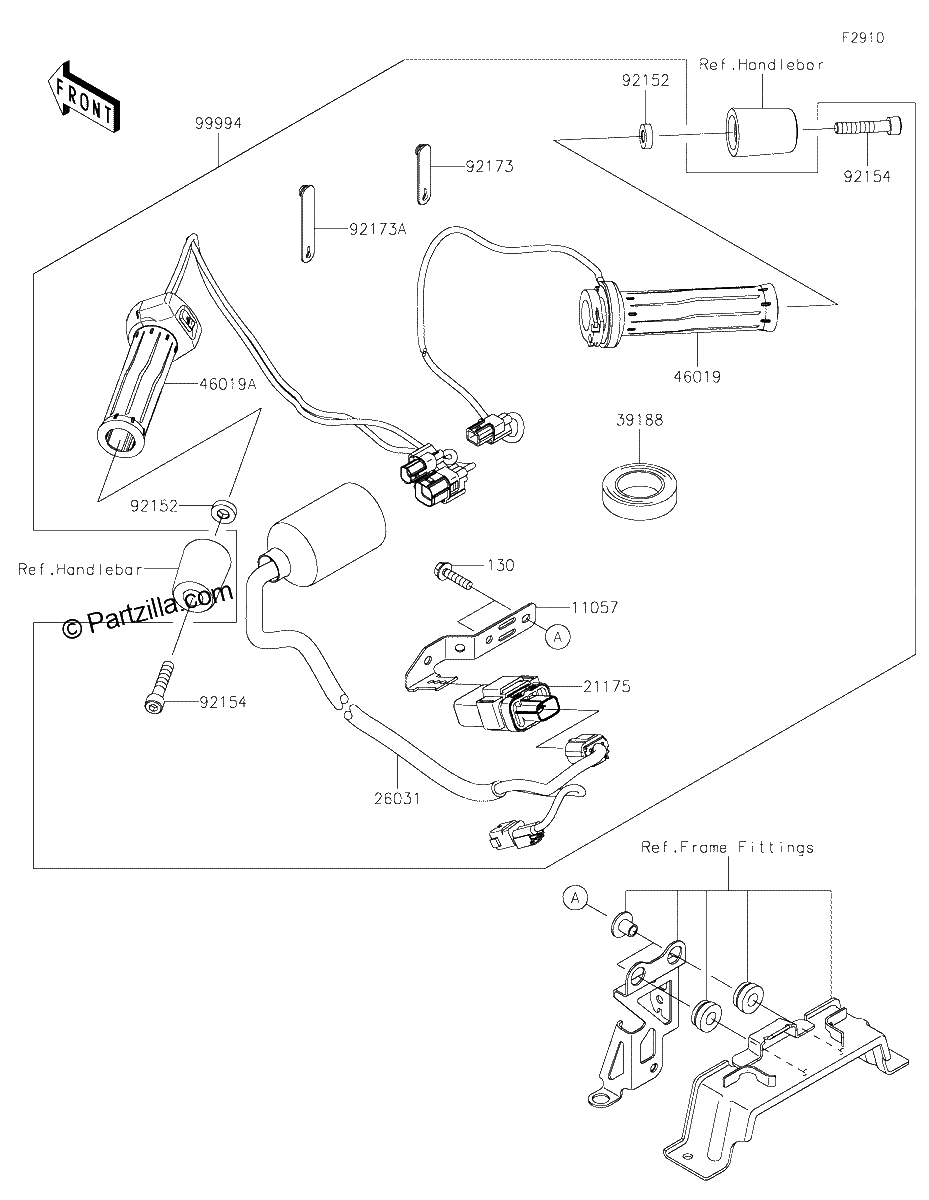 Diagrama de ACCESSORY GRIP HEATER