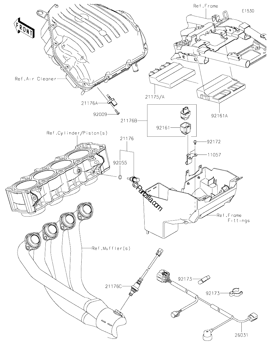 Diagrama de FUEL INJECTION