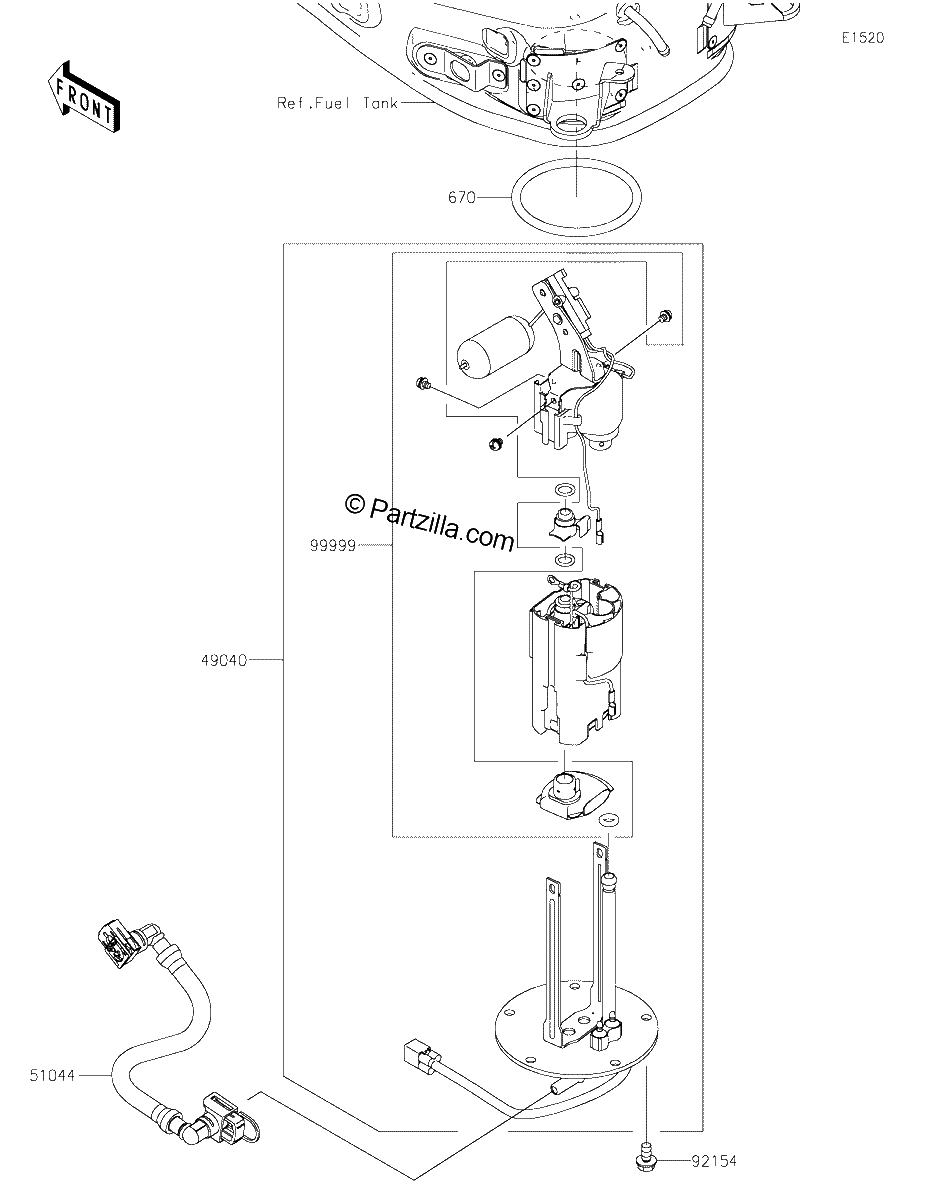 Diagrama de FUEL PUMP