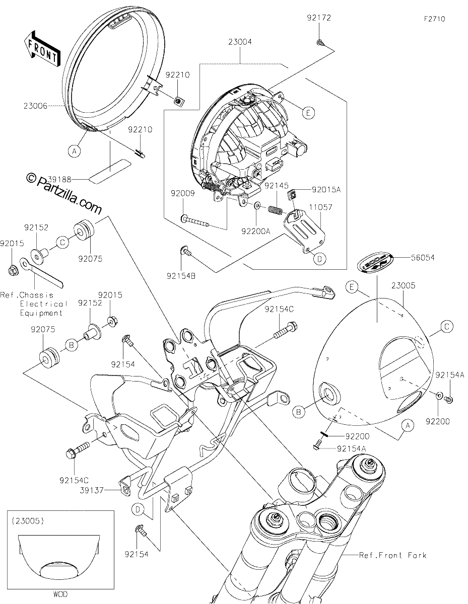Diagrama de HEADLIGHT S