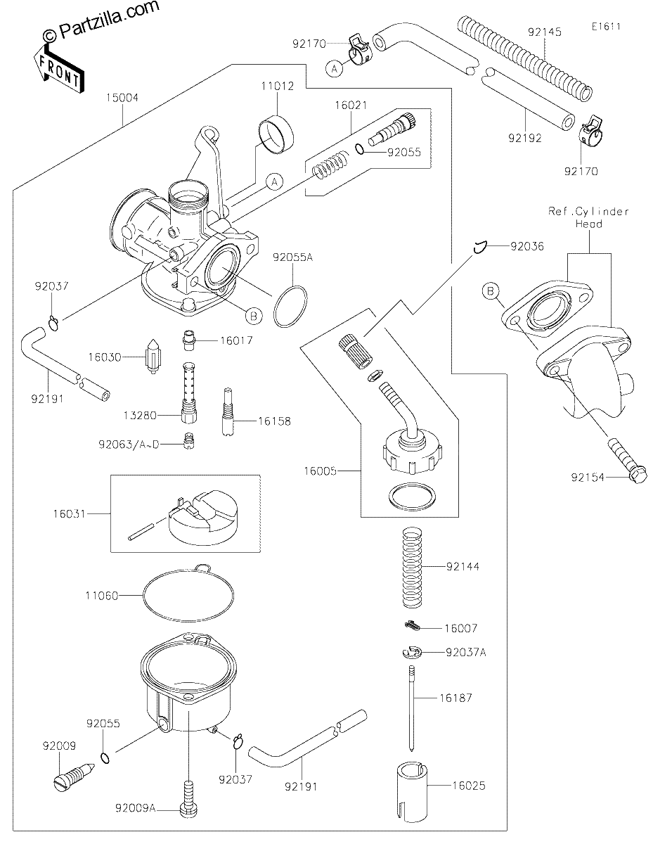 Diagrama de CARBURETOR
