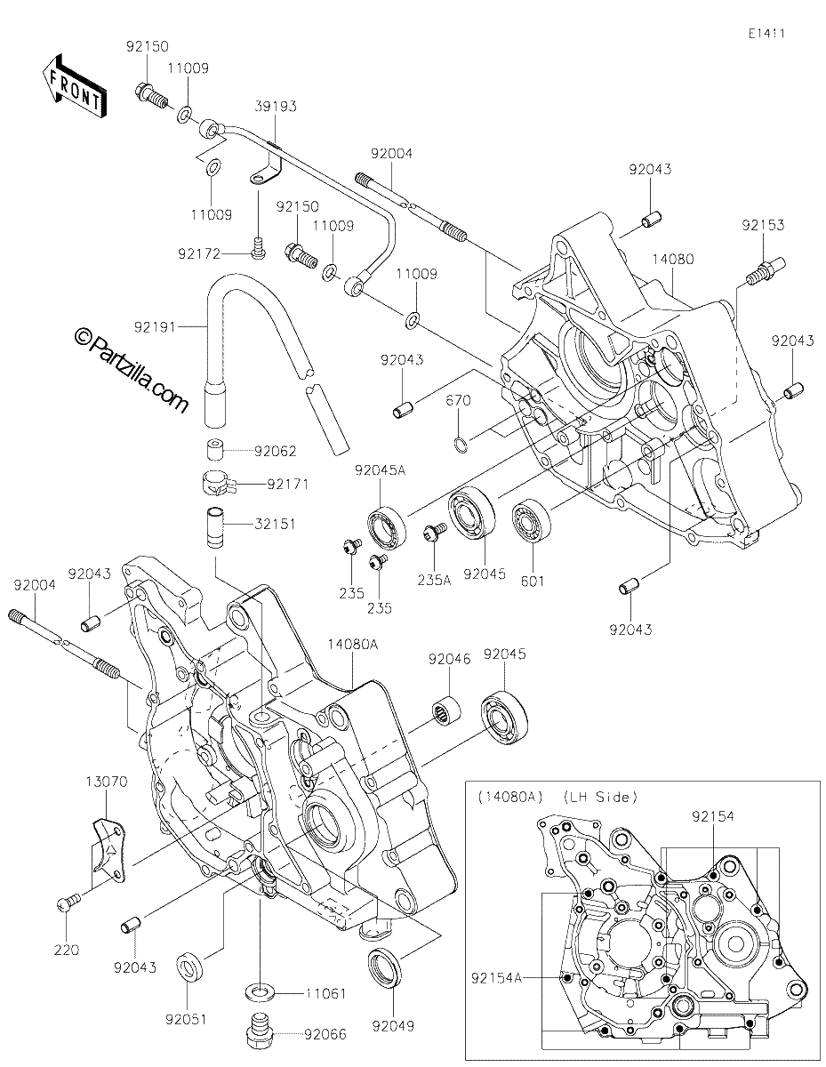 Diagrama de CRANKCASE