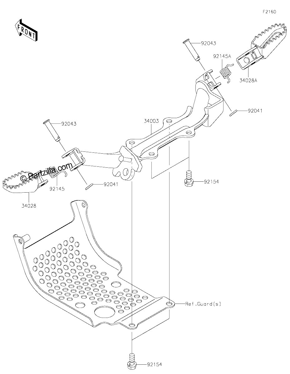 Diagrama de FOOTRESTS