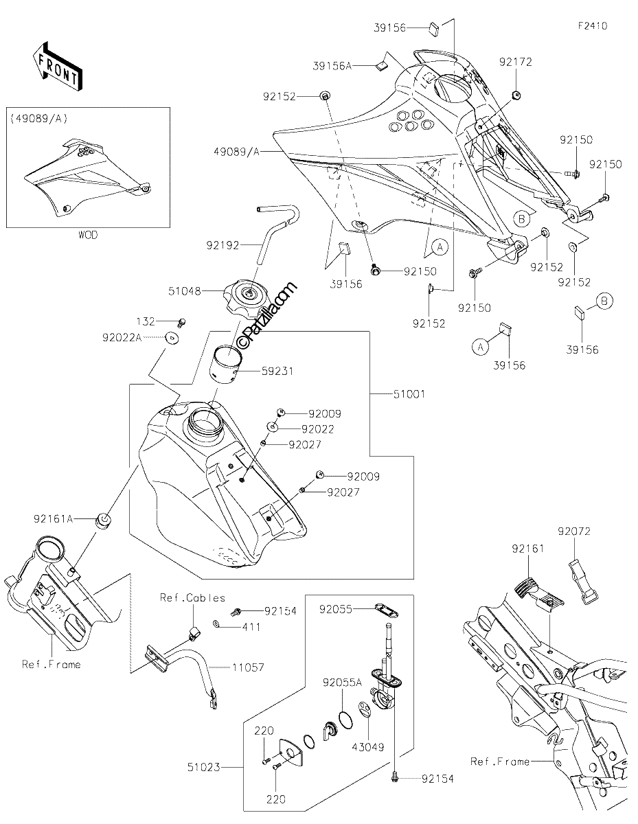Diagrama de FUEL TANK
