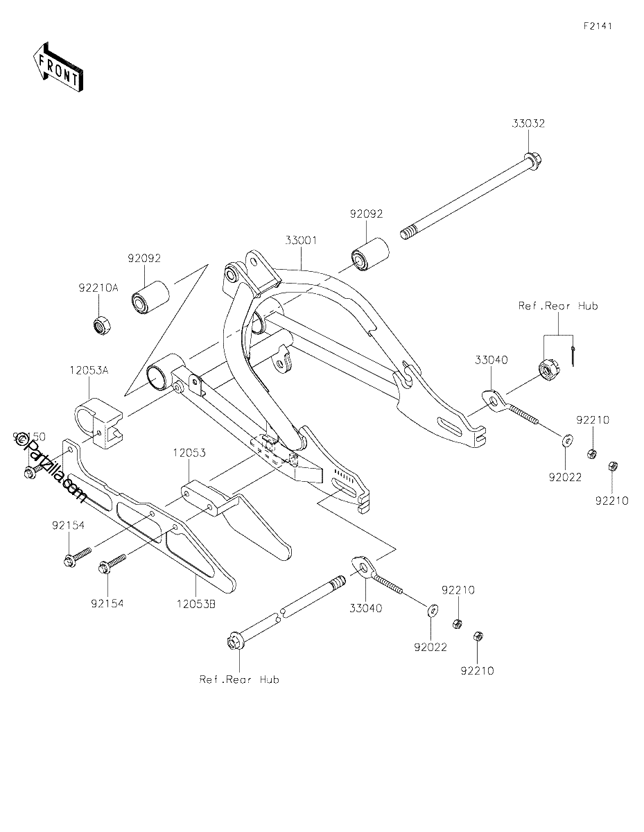 Diagrama de SWINGARM