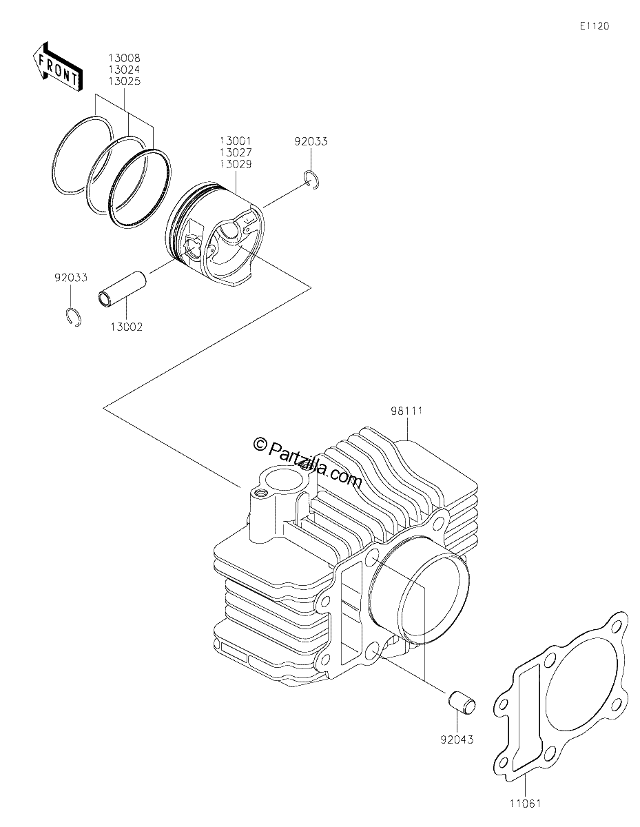 Diagrama de CYLINDER PISTON S