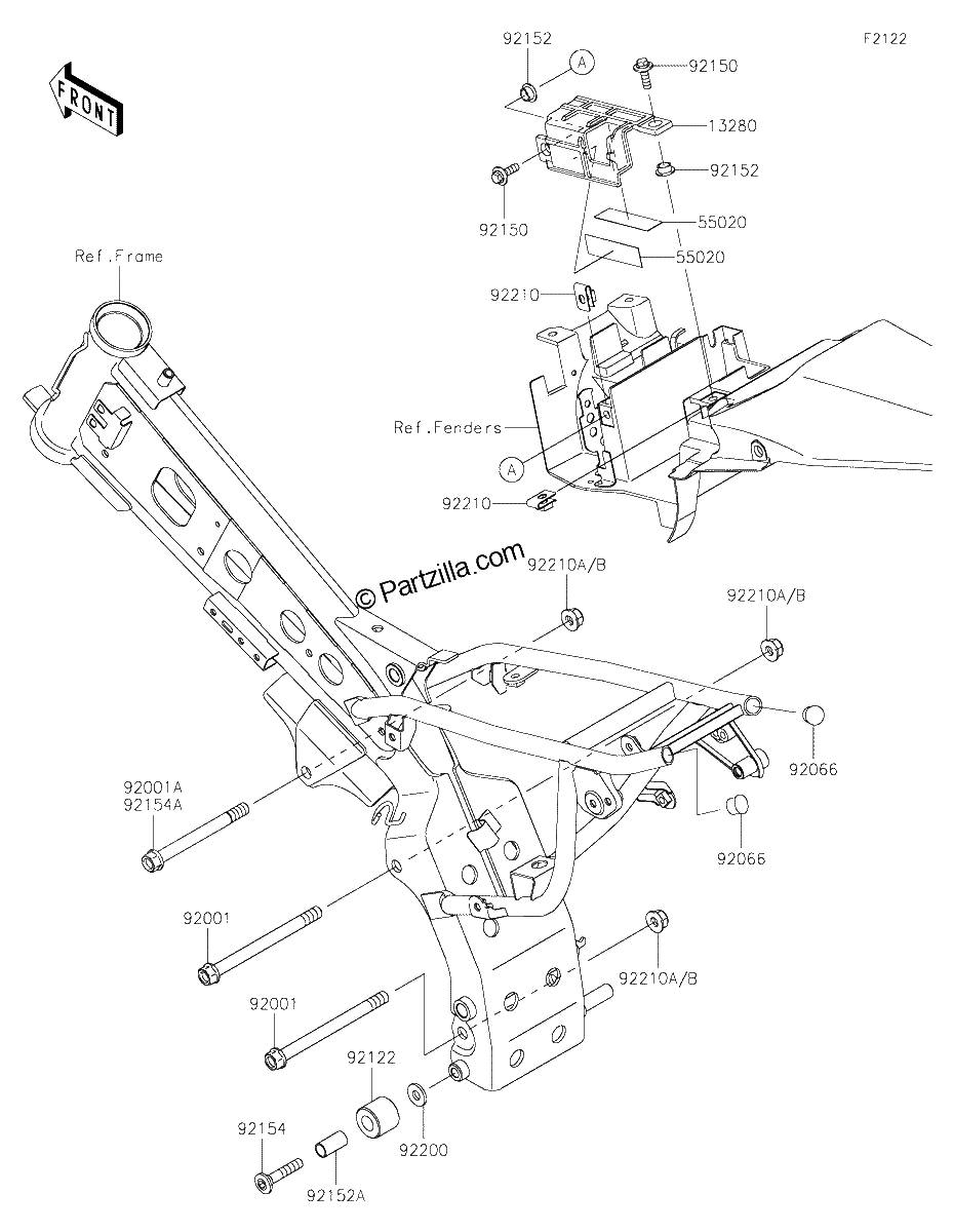 Diagrama de ENGINE MOUNT