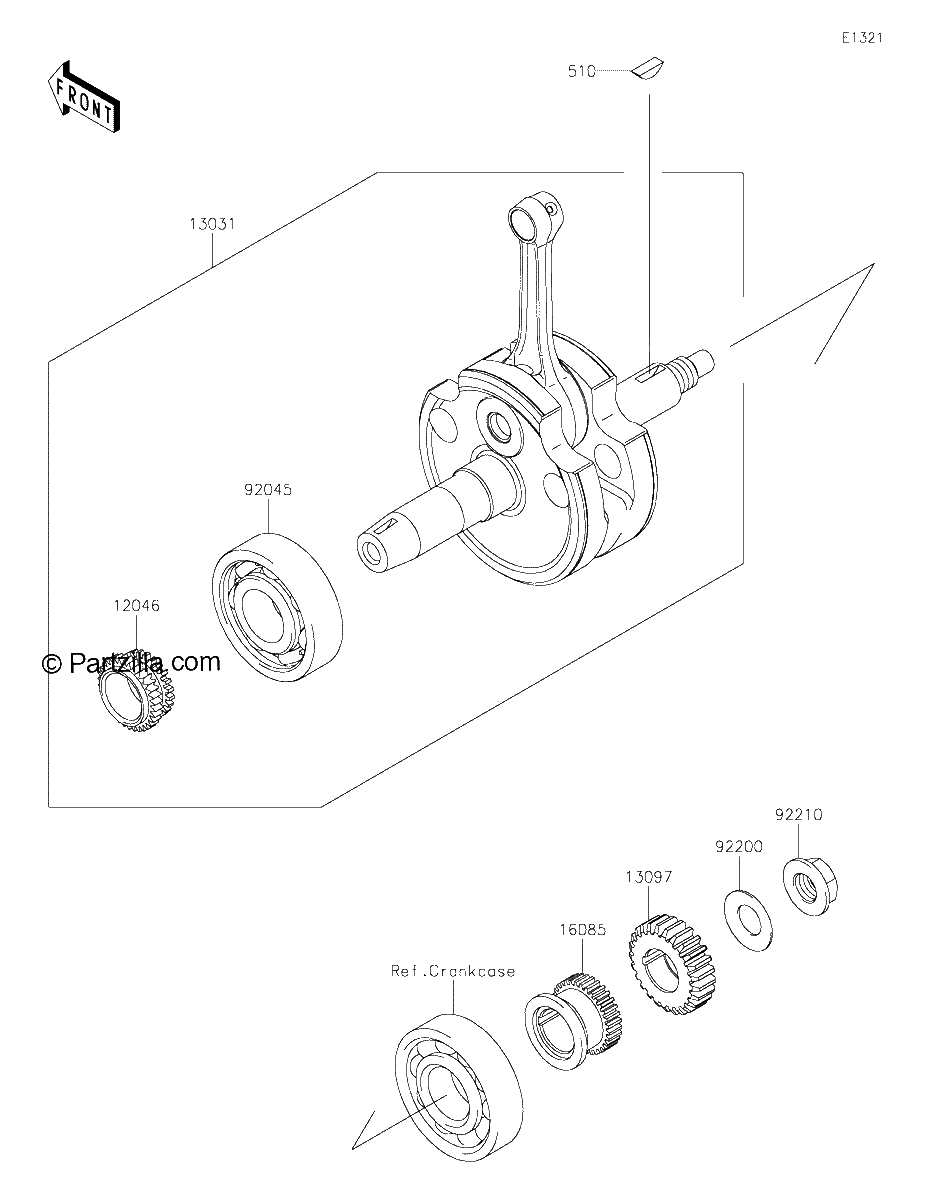 Diagrama de CRANKSHAFT