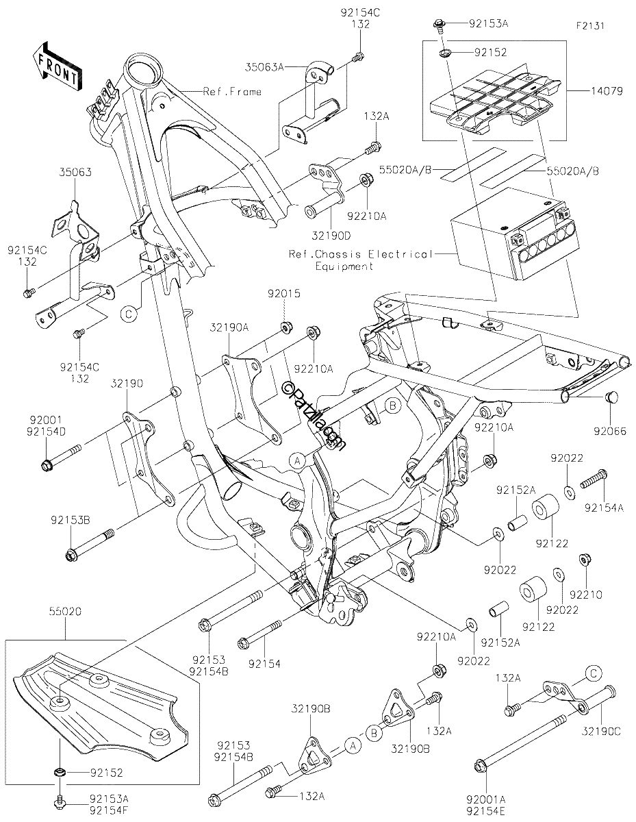 Diagrama de FRAME FITTINGS