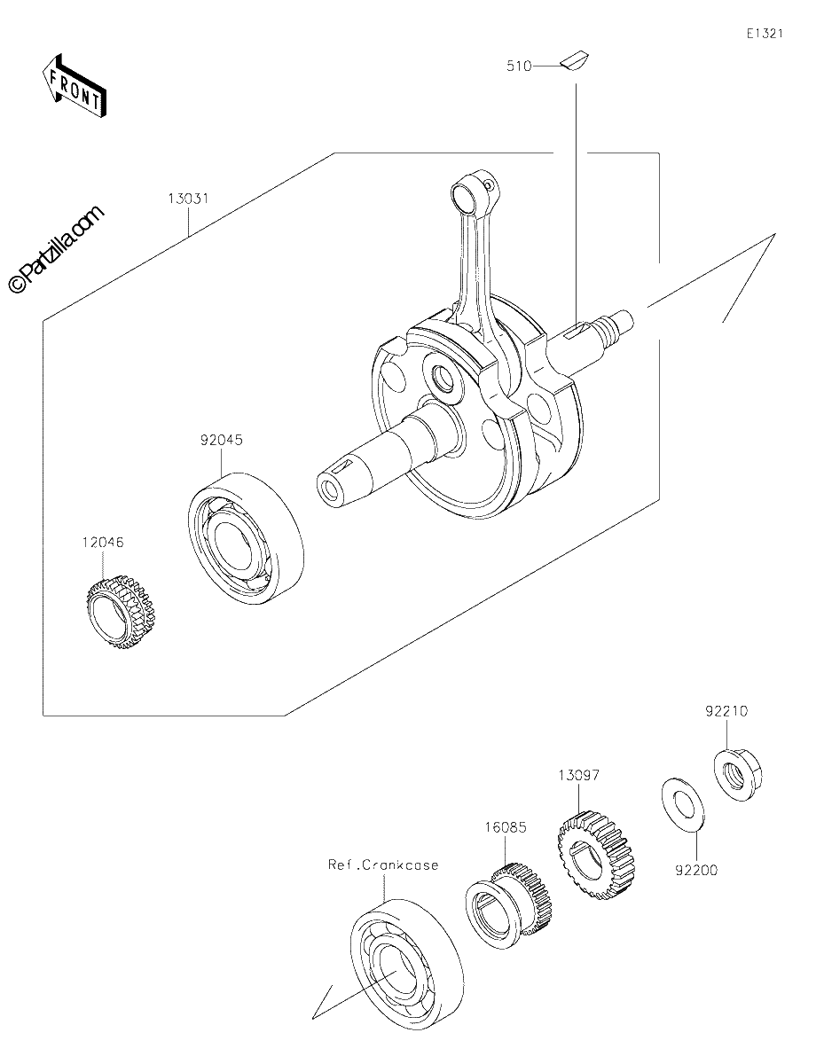 Diagrama de CRANKSHAFT
