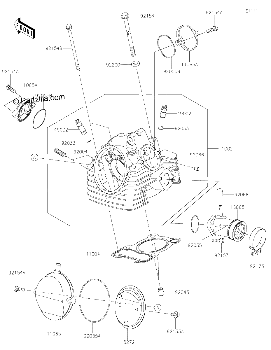 Diagrama de CYLINDER HEAD