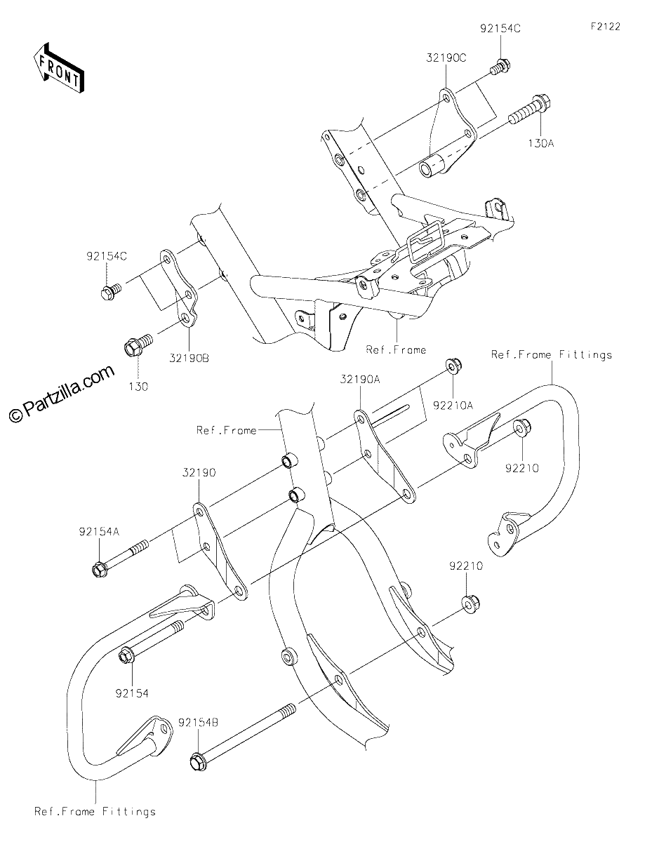 Diagrama de ENGINE MOUNT