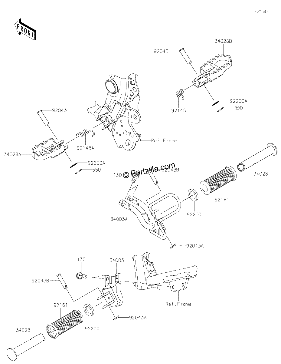 Diagrama de FOOTRESTS