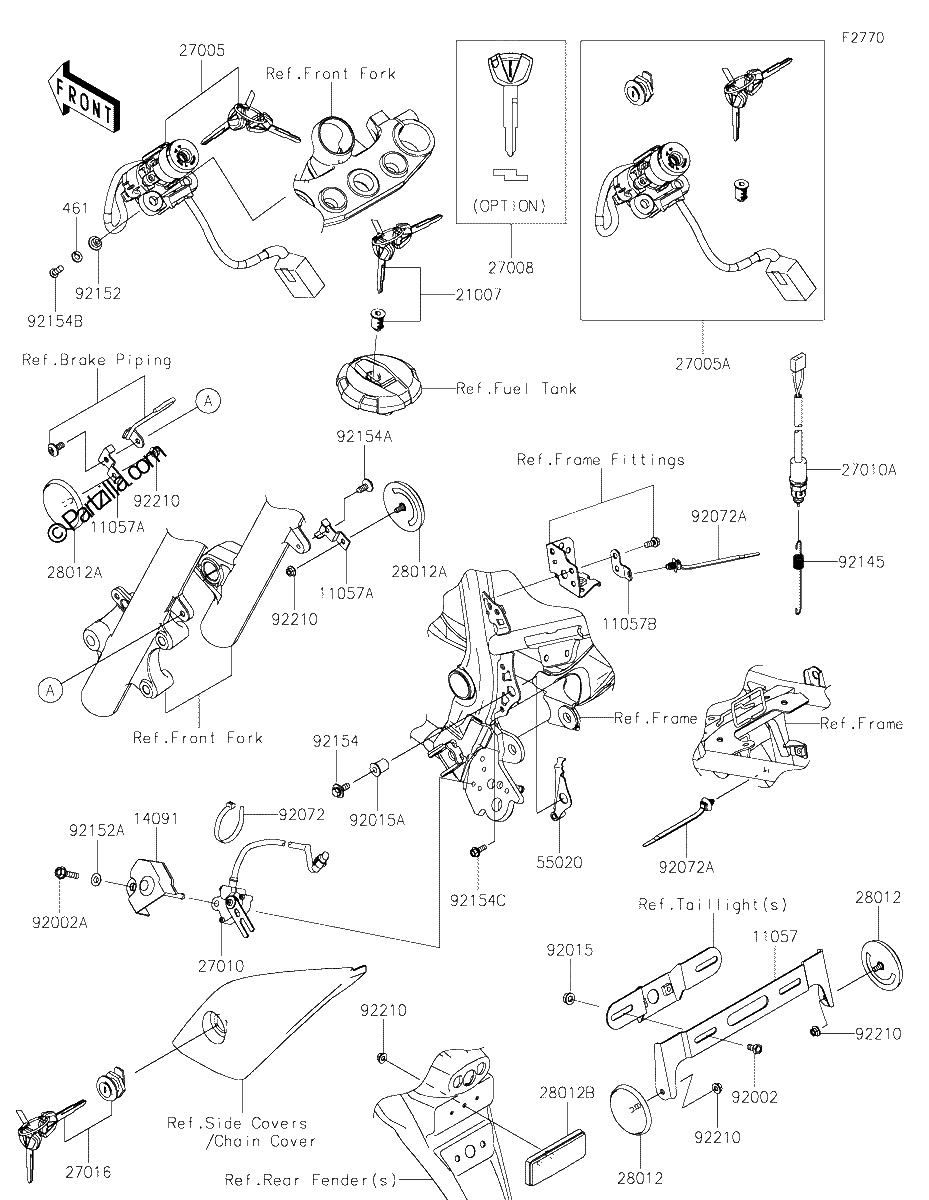 Diagrama de IGNITION SWITCH