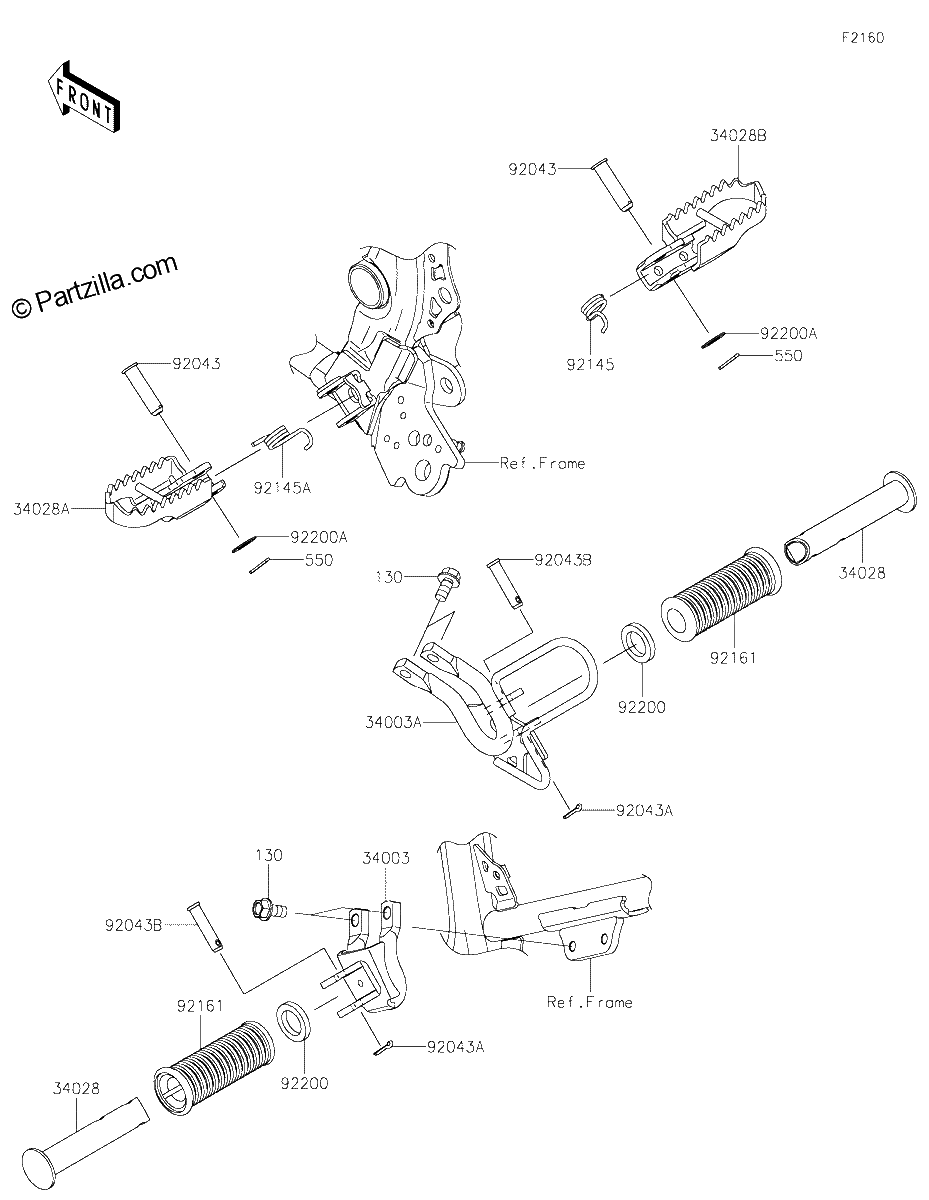 Diagrama de FOOTRESTS