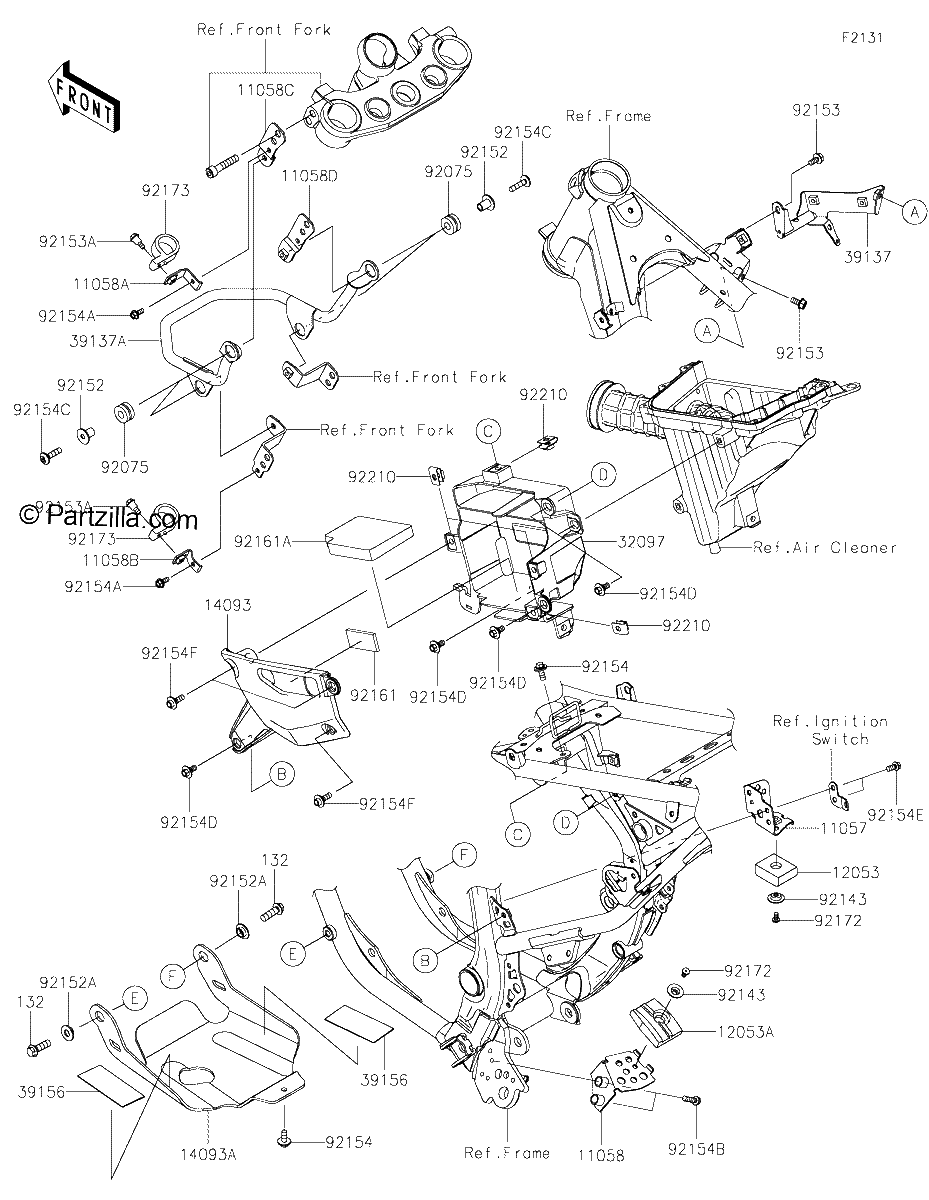 Diagrama de FRAME FITTINGS