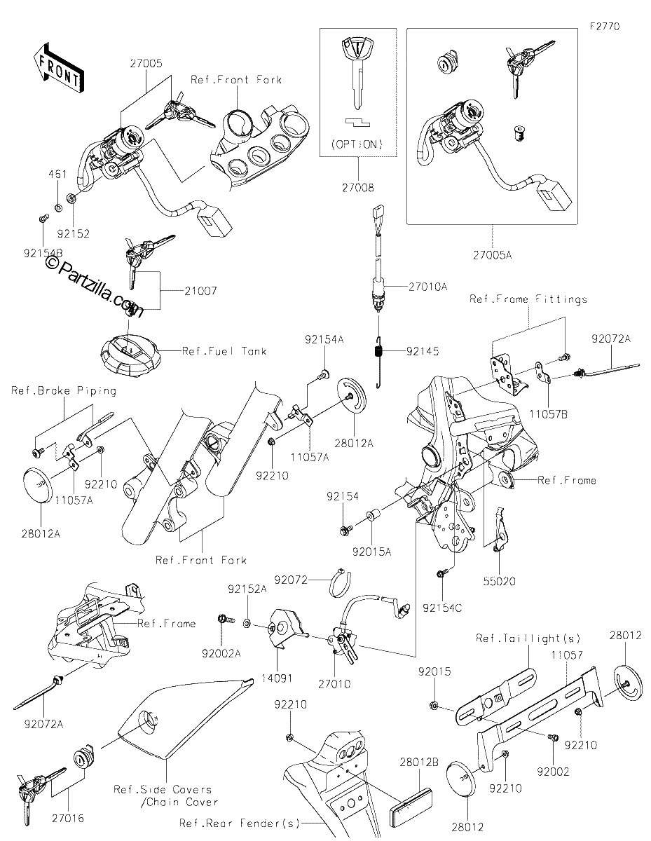 Diagrama de IGNITION SWITCH
