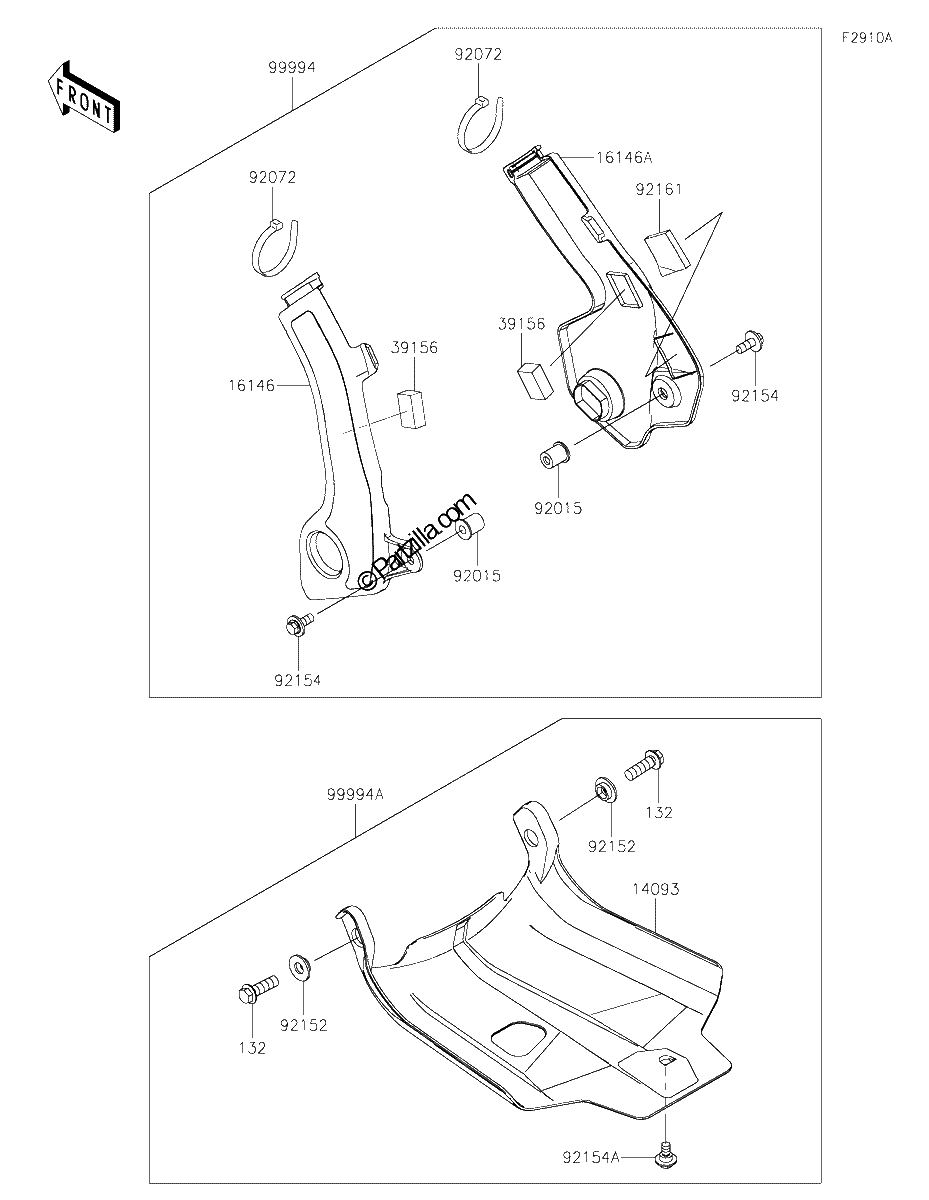 Diagrama de ACCESSORY FRAME COVER