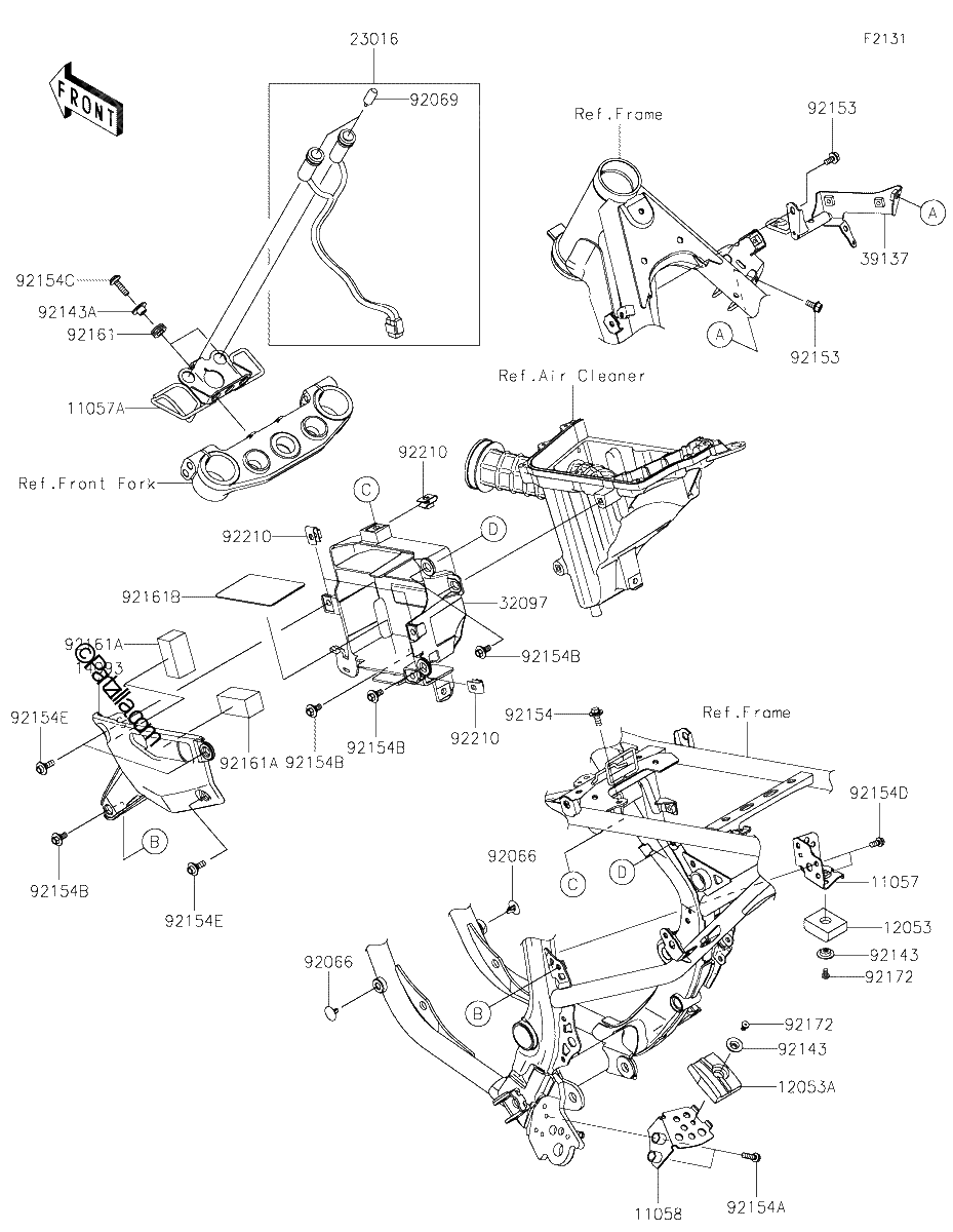 Diagrama de FRAME FITTINGS