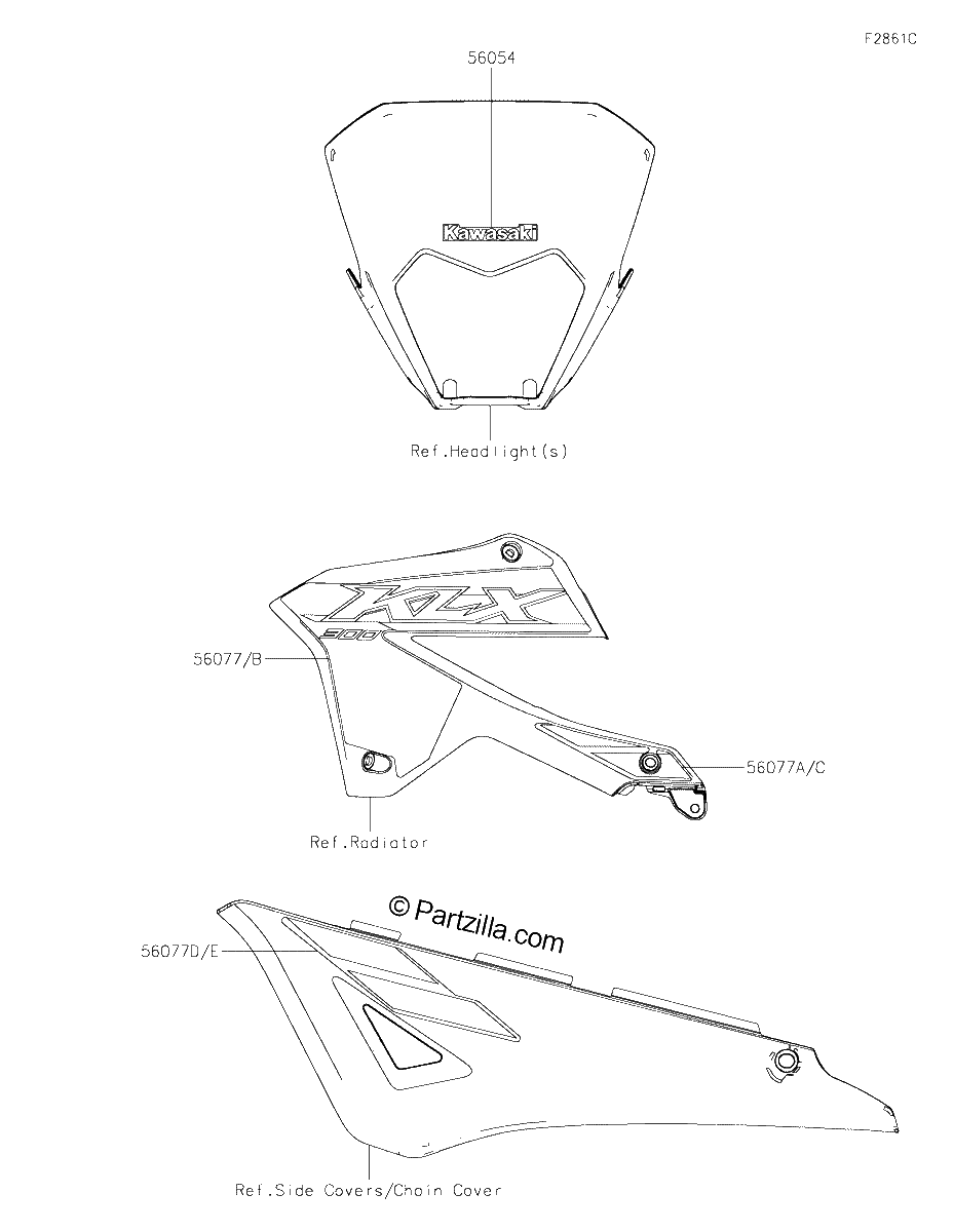 Diagrama de DECALS GRAY FSFNN FSFNL