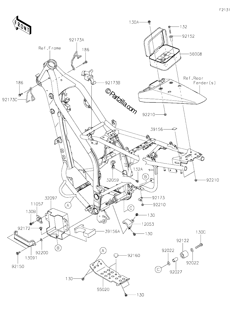 Diagrama de FRAME FITTINGS