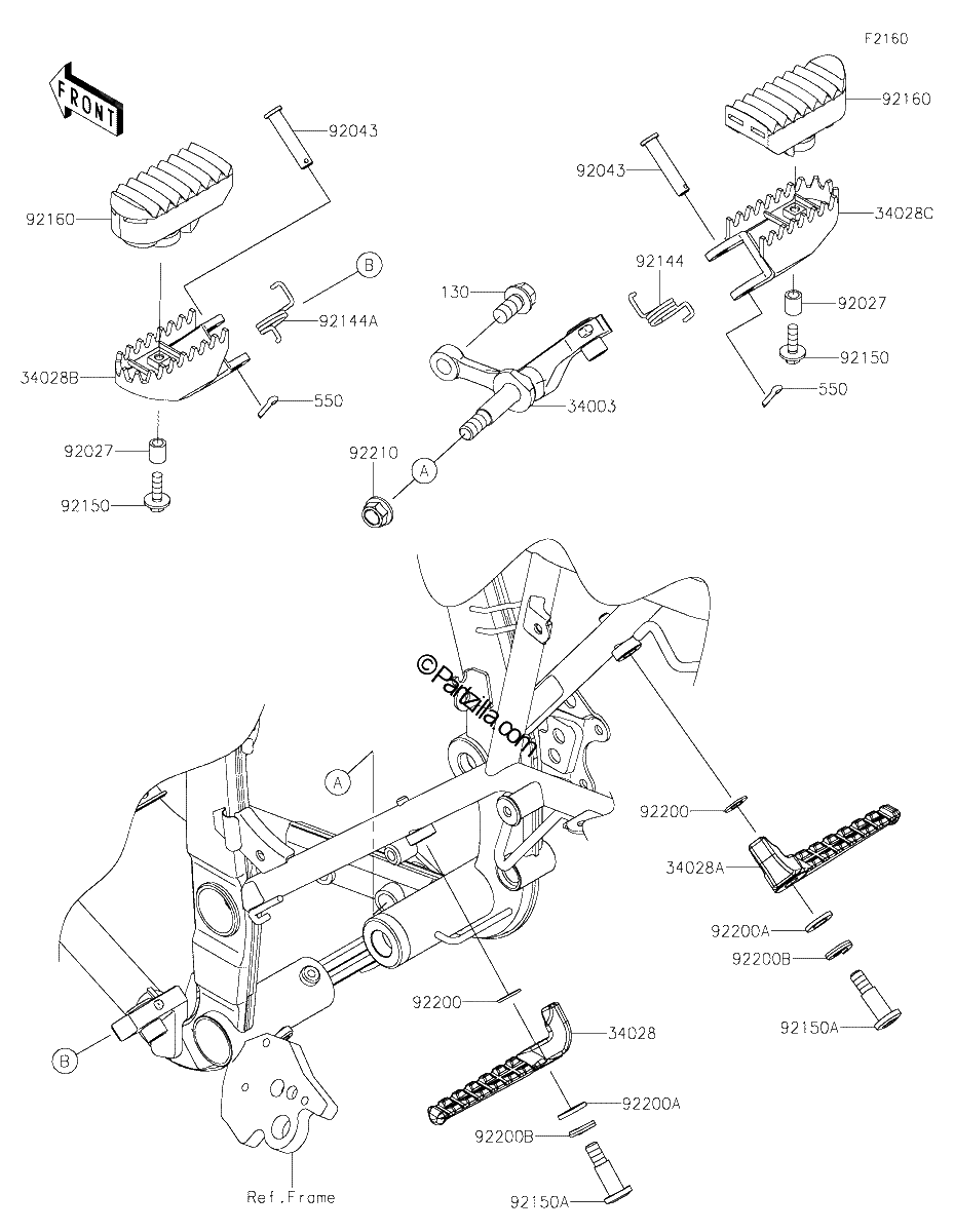 Diagrama de FOOTRESTS