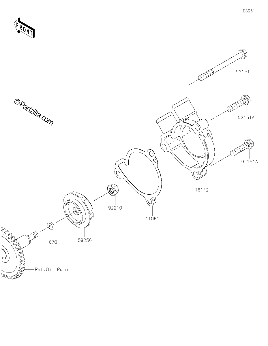 Diagrama de WATER PUMP
