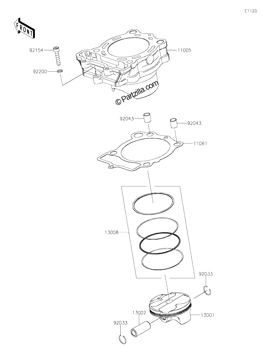 Diagrama de CYLINDER PISTON S
