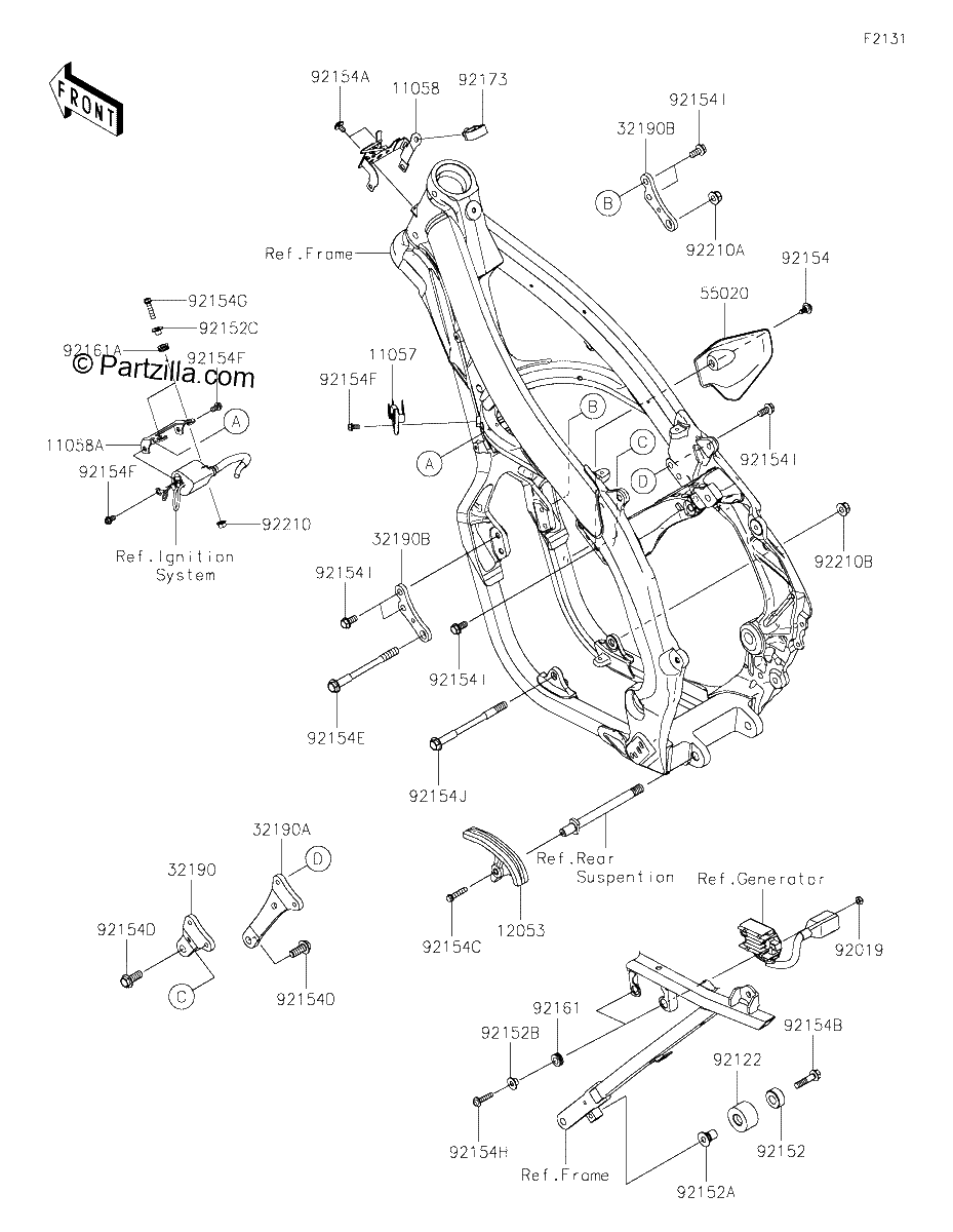 Diagrama de FRAME FITTINGS