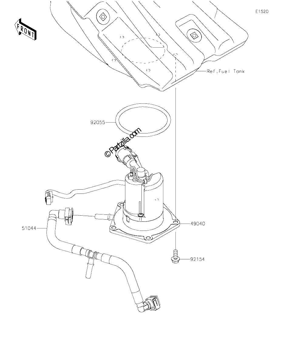 Diagrama de FUEL PUMP