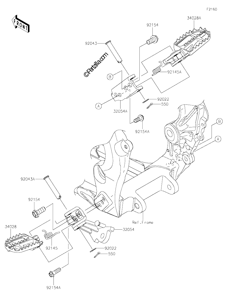 Diagrama de FOOTRESTS
