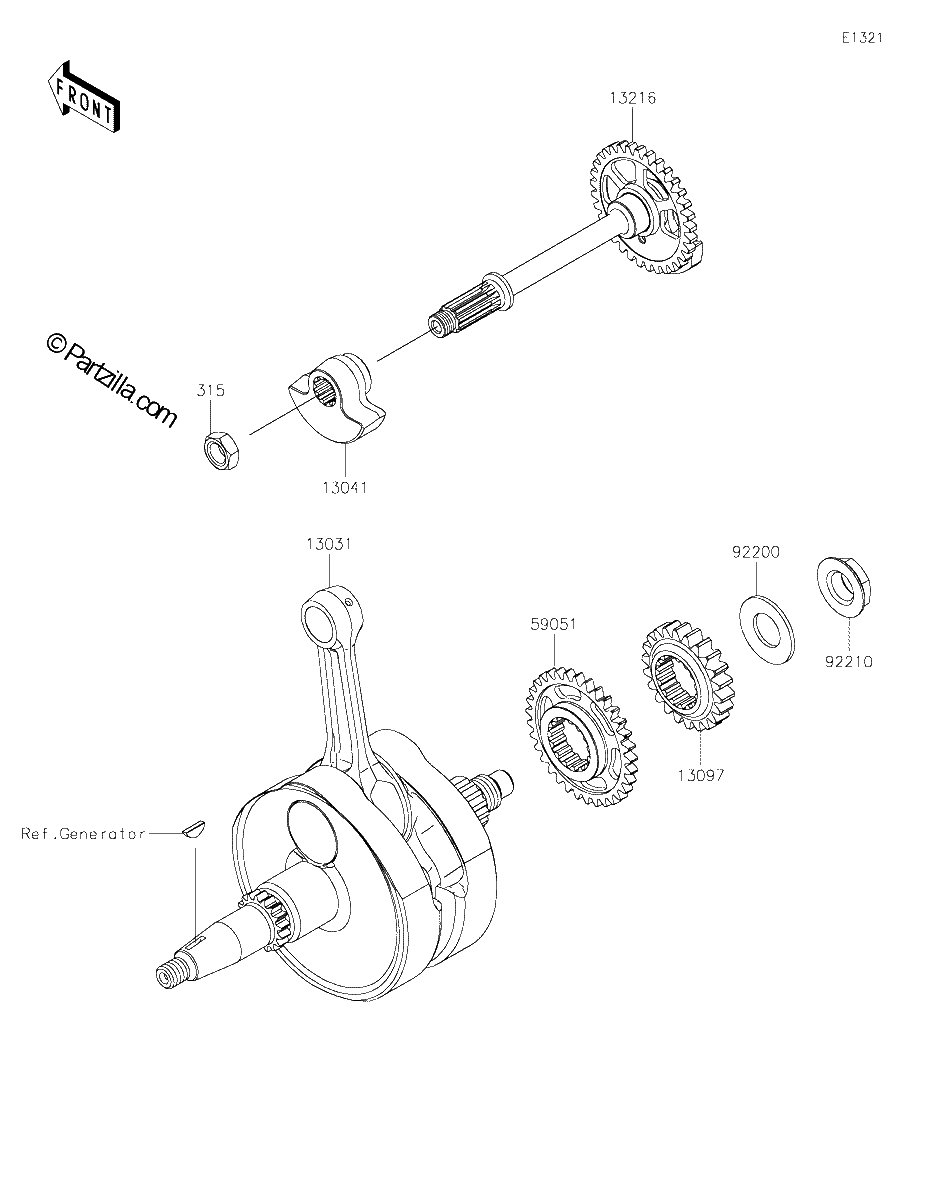 Diagrama de CRANKSHAFT