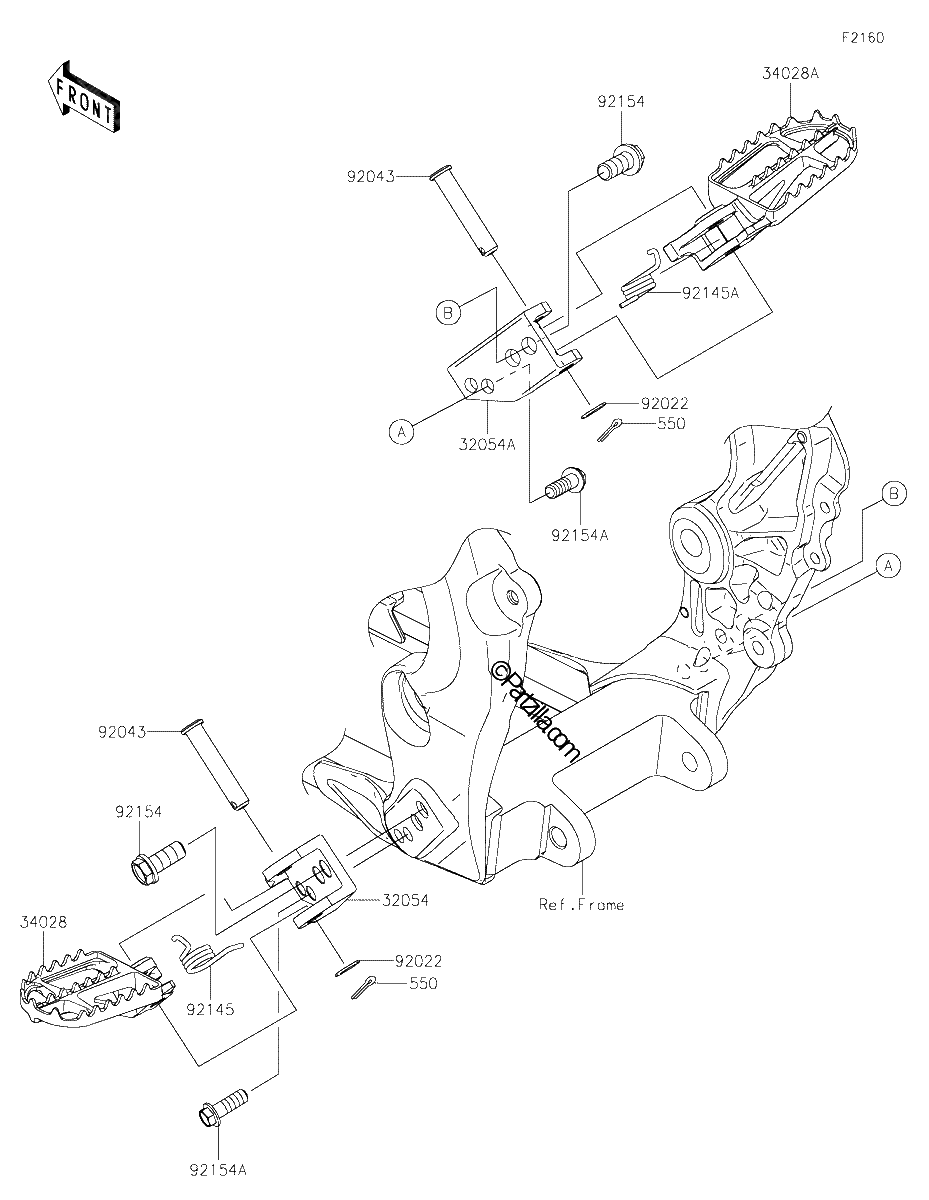 Diagrama de FOOTRESTS