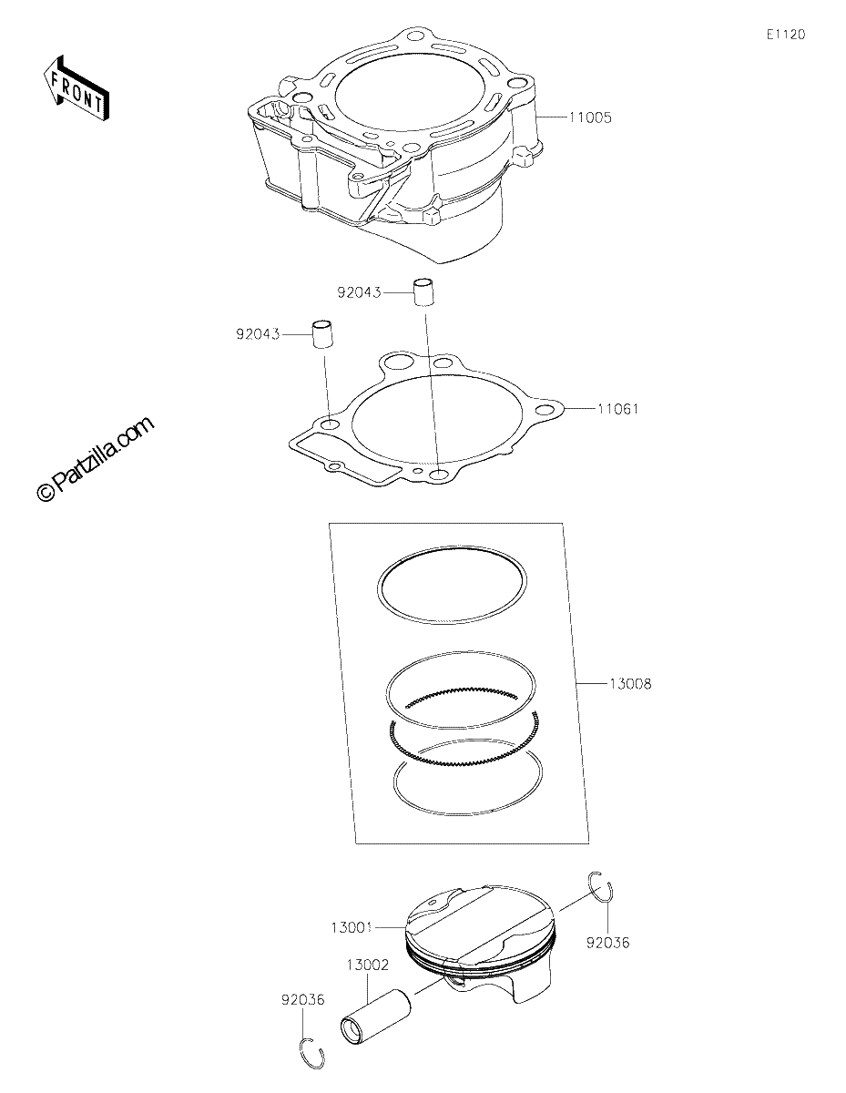 Diagrama de CYLINDER PISTON S