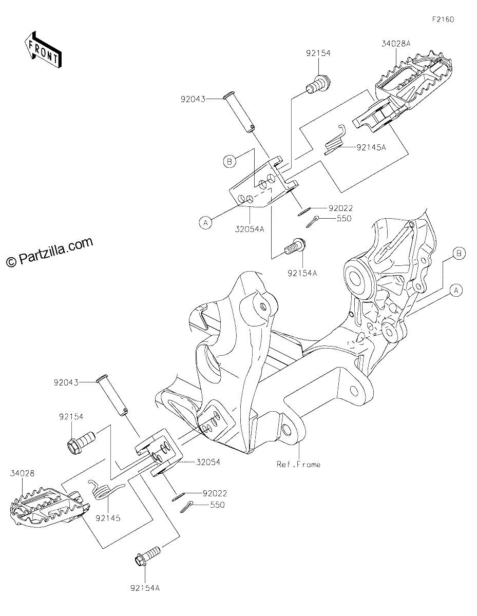 Diagrama de FOOTRESTS
