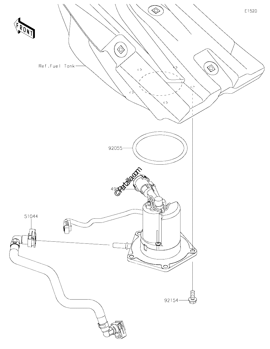 Diagrama de FUEL PUMP