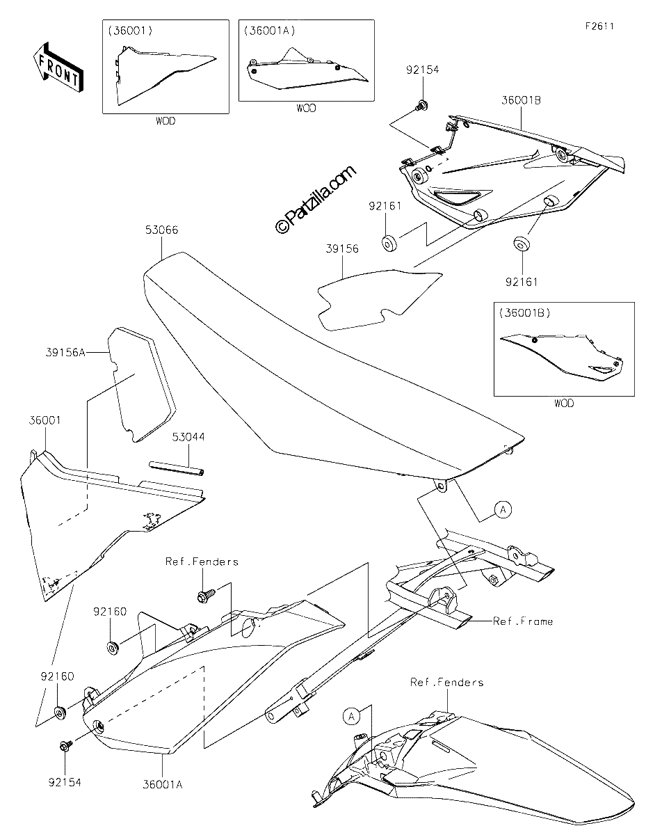 Diagrama de SIDE COVERS