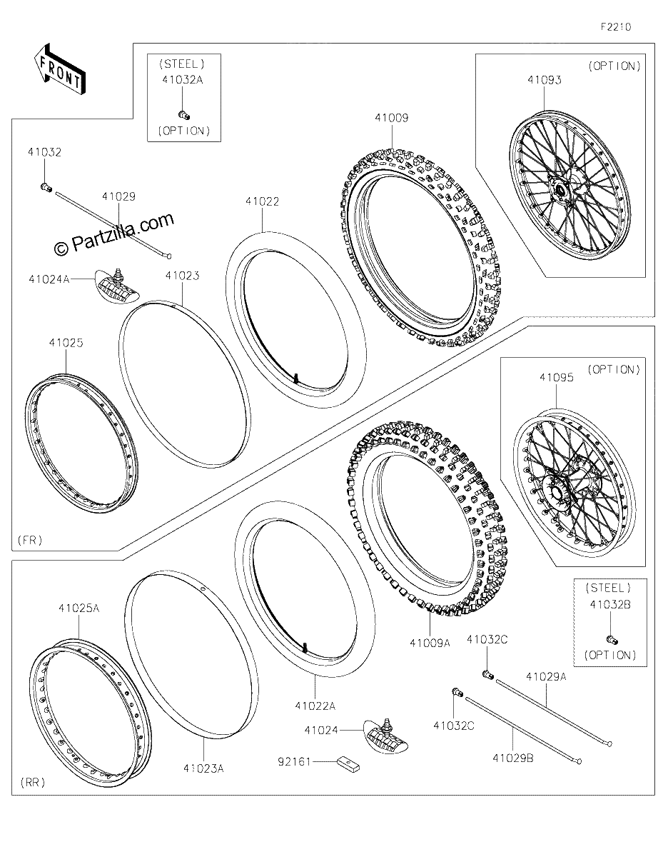 Diagrama de WHEELS TIRES