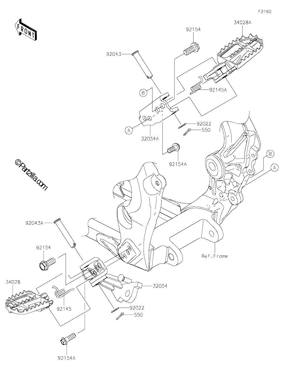 Diagrama de FOOTRESTS