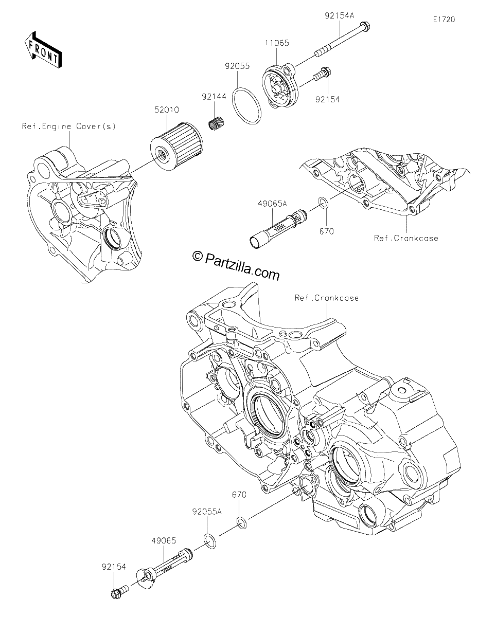 Diagrama de OIL FILTER