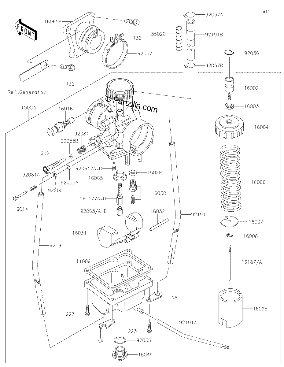 Diagrama de CARBURETOR