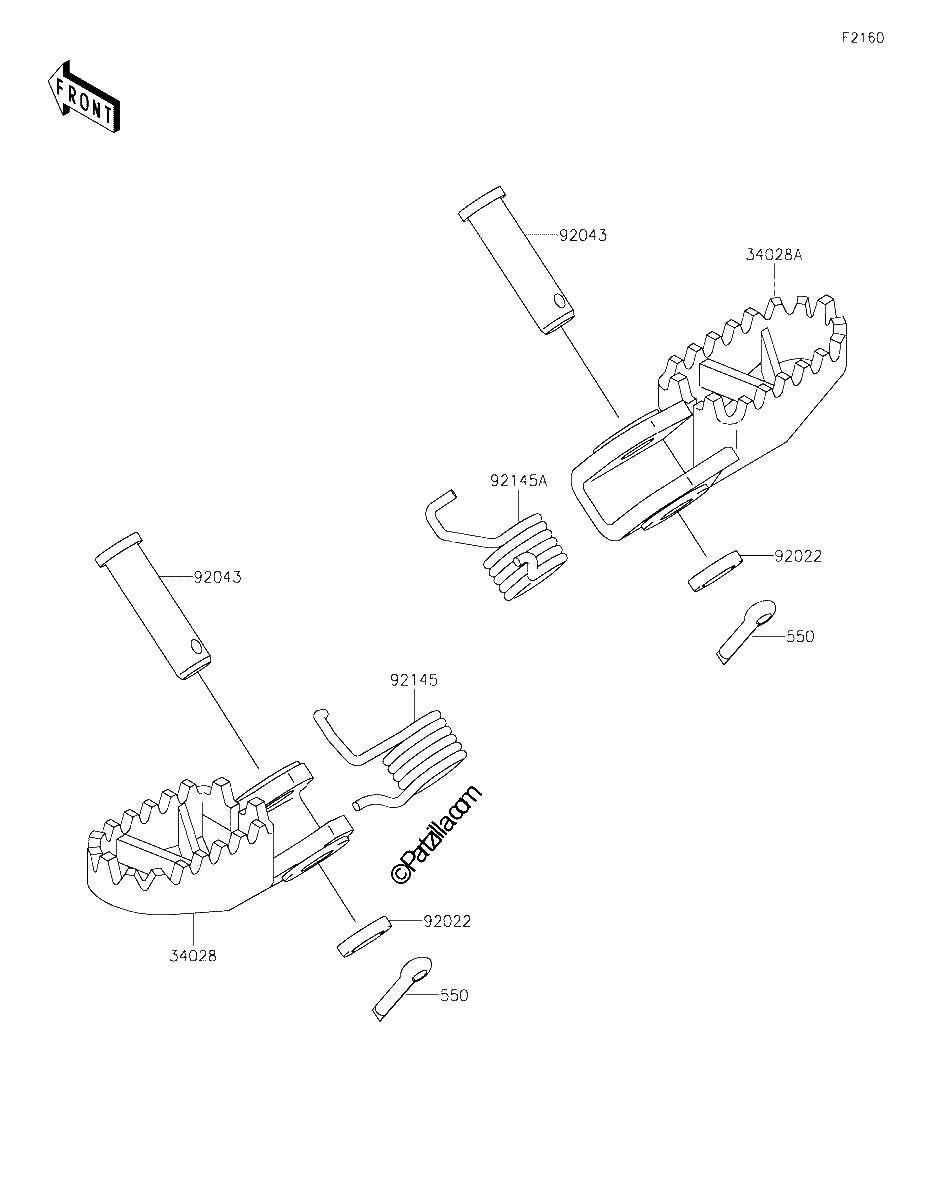 Diagrama de FOOTRESTS