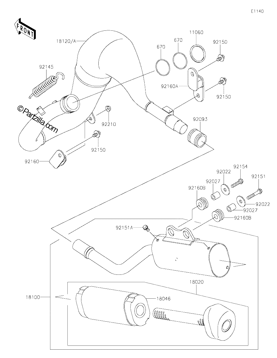 Diagrama de MUFFLER S