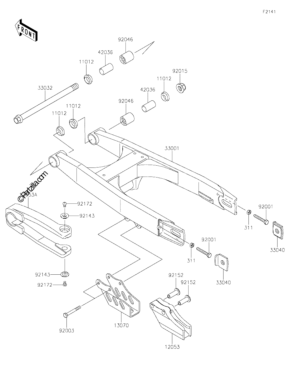 Diagrama de SWINGARM
