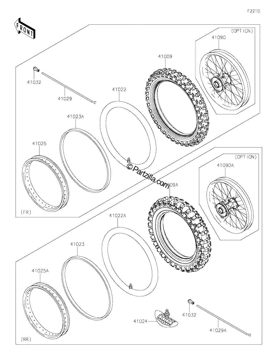 Diagrama de WHEELS TIRES
