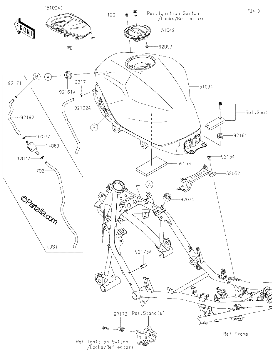 Diagrama de FUEL TANK
