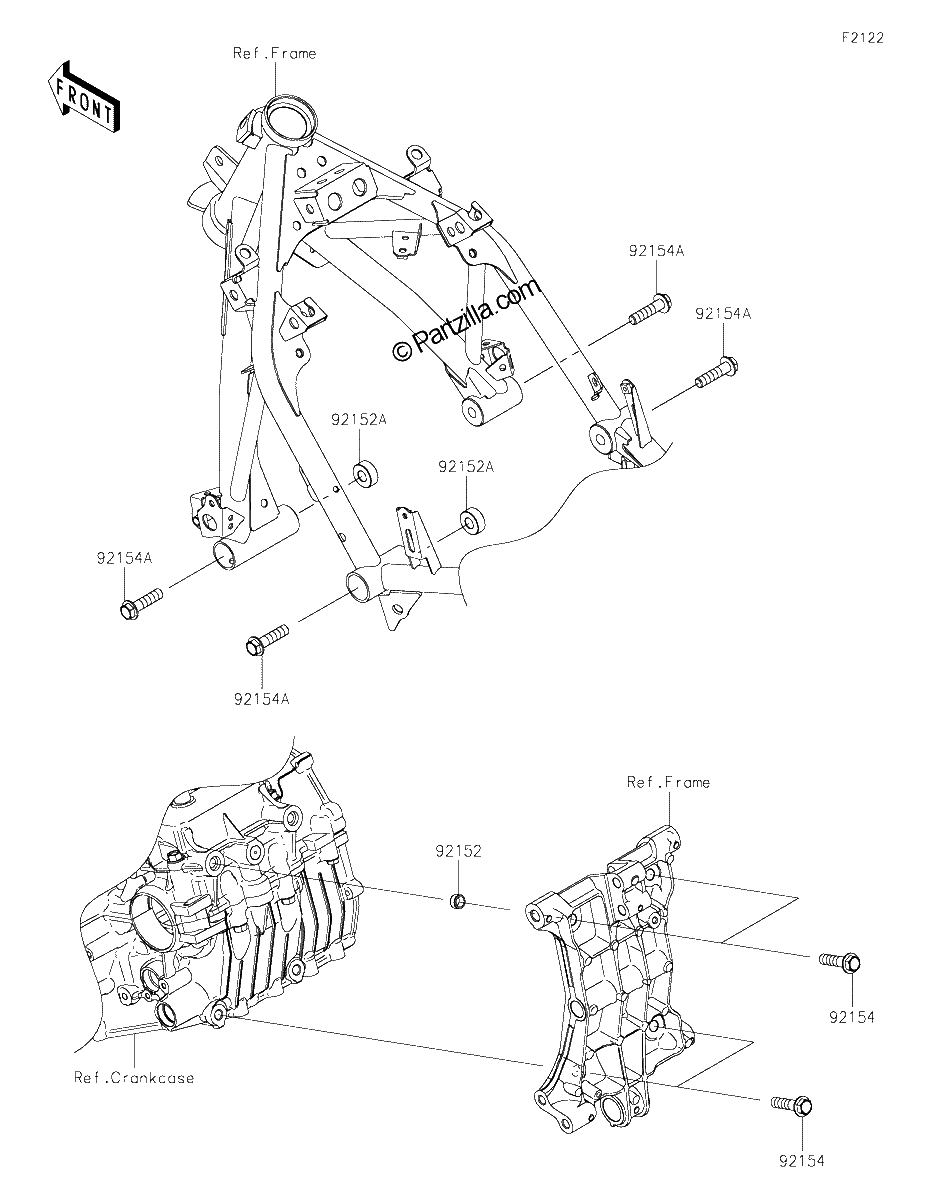 Diagrama de ENGINE MOUNT